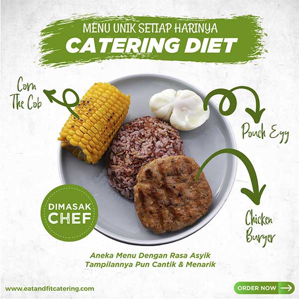 catering diet turun berat badan metode gizi seimbang di bandung